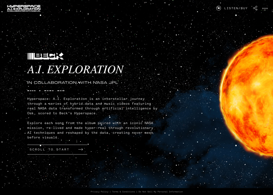 Hyperspace AI Exploration